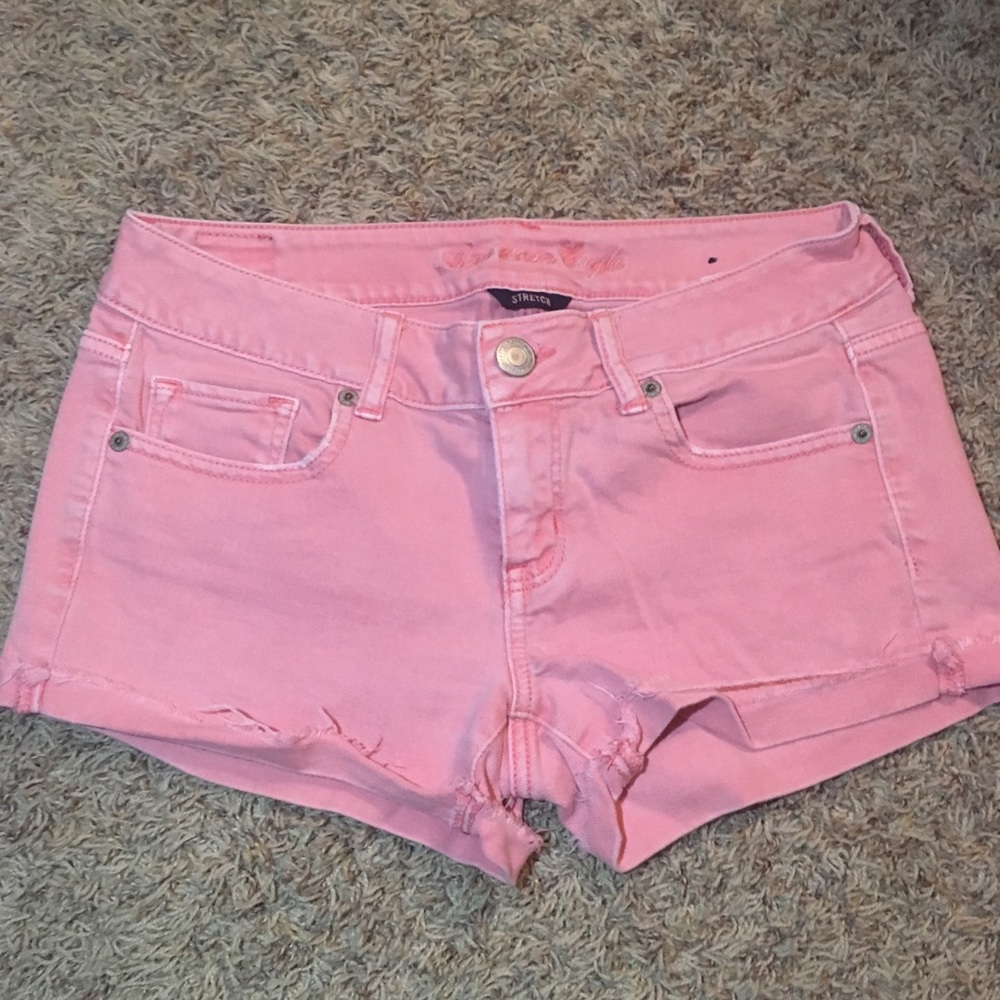 Low-Rise Jean Shorts American Eagle